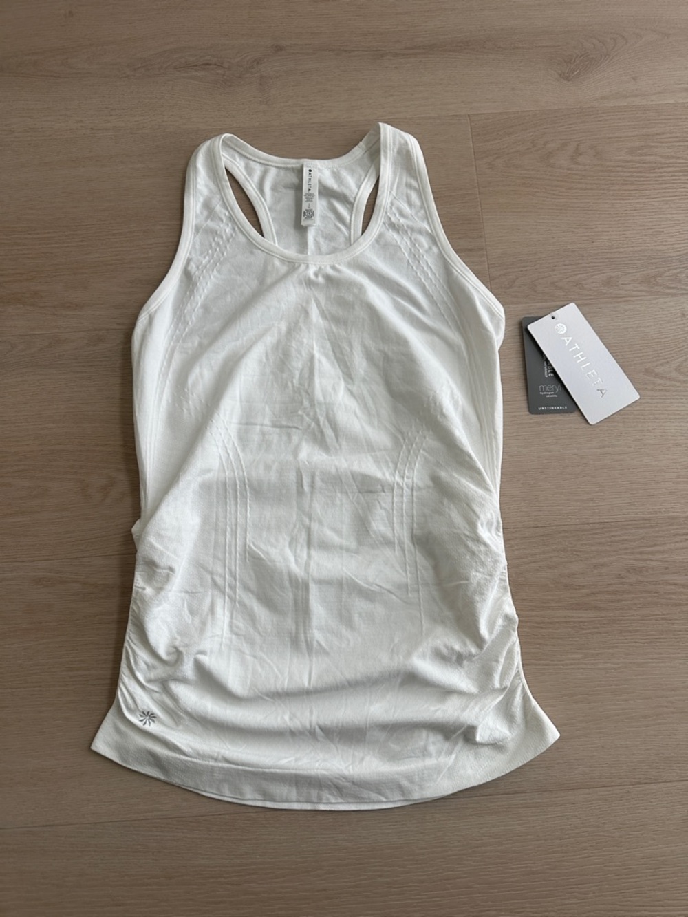 Athleta Speedlight Seamless Tank in White